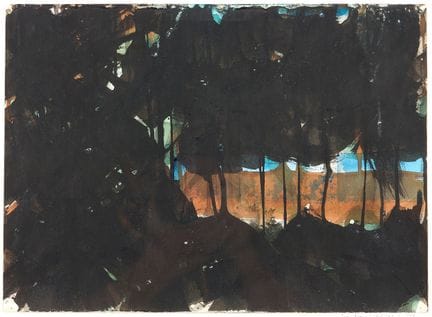 FRANCIS Sam (1923–1994)
Ohne Titel, 1953
Acryl auf