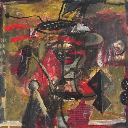 DE REIMPRÉ Thibaut (1949–2023)
Ohne Titel, 1992
Öl