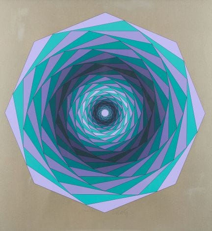 VASARELY Victor (1906-1997)
Sirius
Serigrafia a co