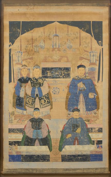 CHINE, fin du XIXe-début du XXe siècle
Portraits d