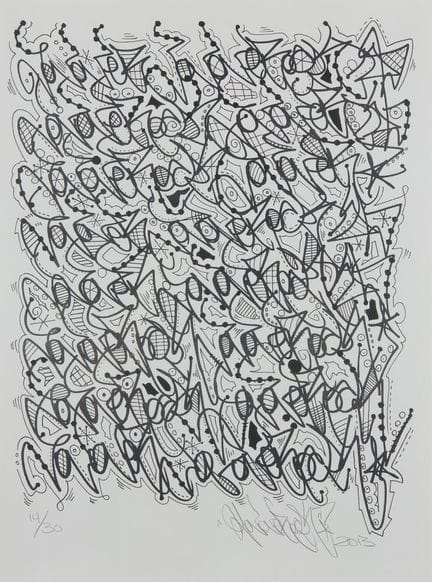 JONONE (nacido en 1963)
Sin título, 2013
Grabado s