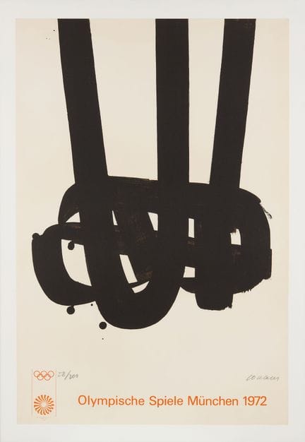 SOULAGES Pierre (1919-2022)
Giochi Olimpici di Mon