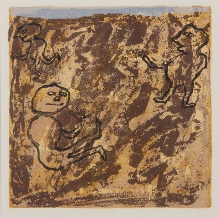 DUBUFFET Jean (1901-1985)
Luoghi desolati, 1949
Li
