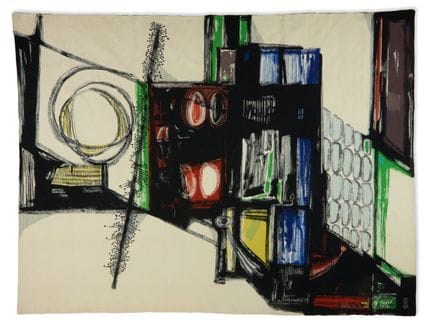 马蒂厄·马特戈（1910-2001）
《特里亚纳》——独一无二之作
奥布松挂毯
羊毛
塔巴德兄弟姐妹