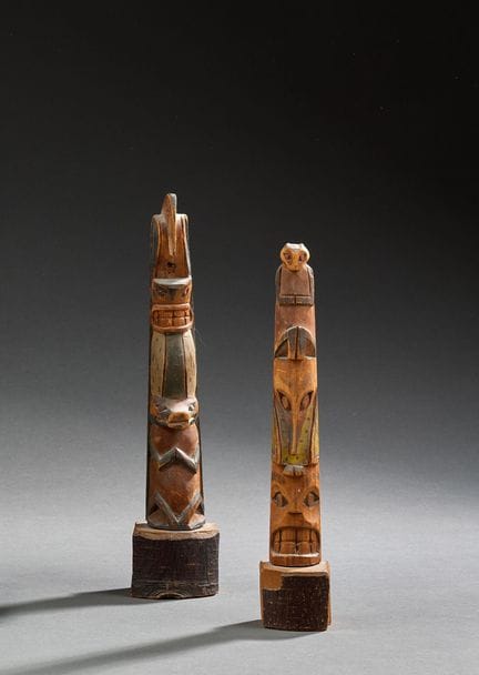 Columbia Britannica, Canada
Haida o Tlingit
Coppia