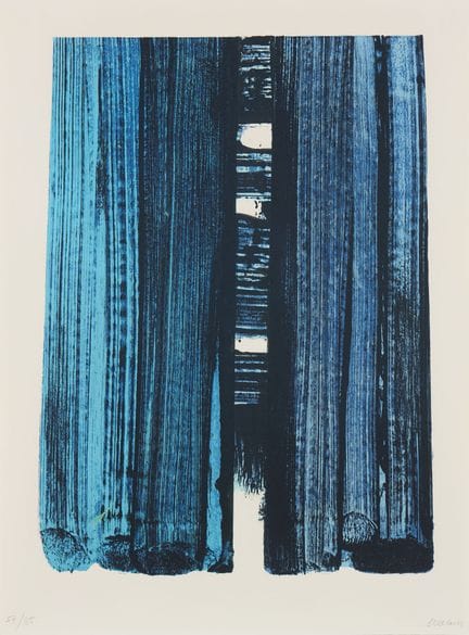 SOULAGES Pierre (1919-2022)
Litografia n. 42      