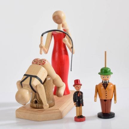 vari produttori, legno, tornito e segato, in parte