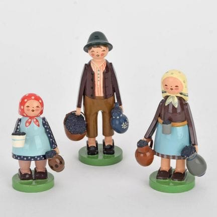 Wendt &amp; Kühn, Grünhainichen, 2 filles et 1 gar