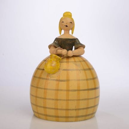 Wendt &amp; Kühn, Grünhainichen, dame blonde en ro