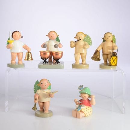 Wendt &amp; Kühn, Grünhainichen, 6 figurines au to