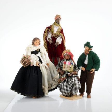 diverse versioni, figure con il corpo, la testa e 