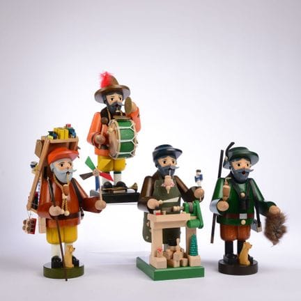 Bottega di Richard Glässer, Seiffen, legno, tornit