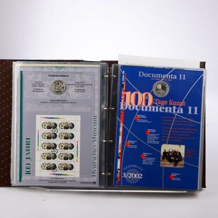 A total of 29 numismatic sheets containing 17 x 10