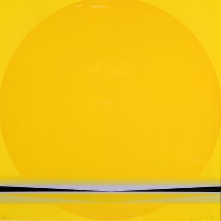 Sérigraphie en couleur, SANS TITRE (1970), composi