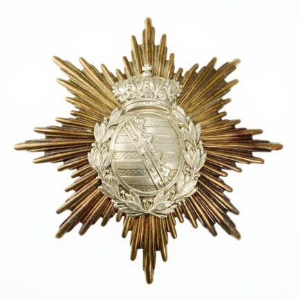 Helmet star for the troops' spiked helmets, eight-