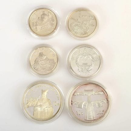 999 silver (31.15 g), 900 silver (78 g), Silver 50
