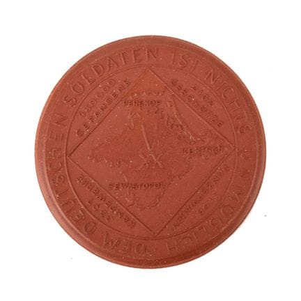 Meissen, rare piece cast in brown Böttger stonewar