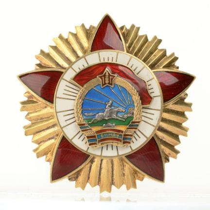 or Order of the Red Banner for Military Bravery, 5