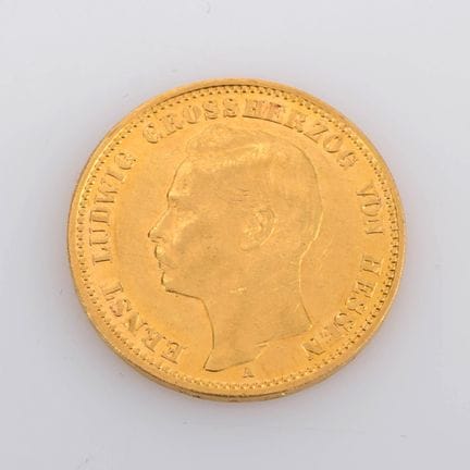 900 gold (approx. 8 g), av. Portrait of Grand Duke
