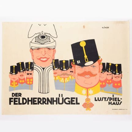 Affiche lithographiée en quatre couleurs, affiche 