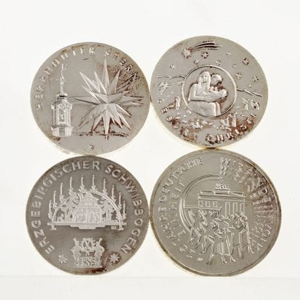 999 fine silver (total approx. 85 g), Federal Repu