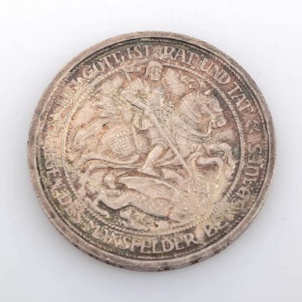 900 silver, German Empire, obverse: St. George Sla