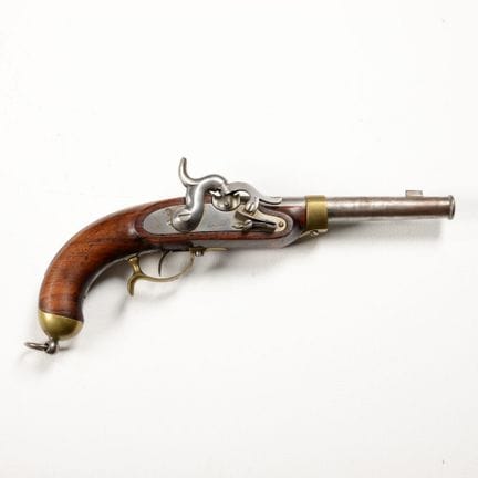 Kingdom of Prussia, carved walnut stock with brass