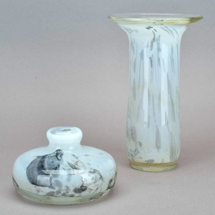 2 vases d'artiste, VASE « GEBAUCHTE » (1981), verr