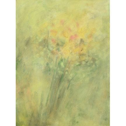 Aquarelle sur papier épais, BOUQUET DE FLEURS, mon