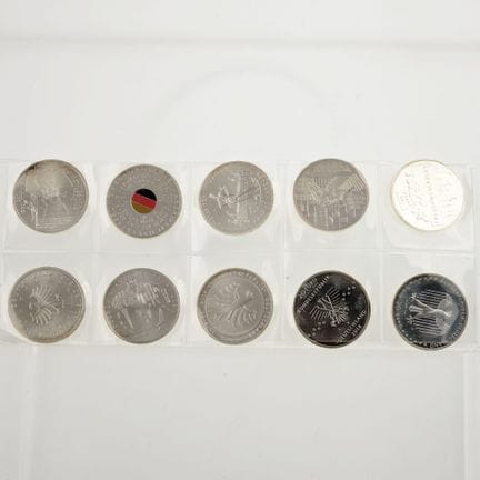 925 silver (total approx. 181 g), Federal Republic