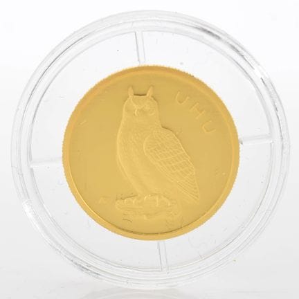 999 gold (approx. 3.89 g), from the "Native Birds"
