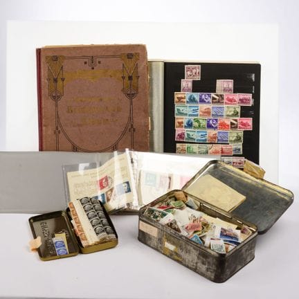 1 x Schwanenberger stamp album, Imperial Era, Germ