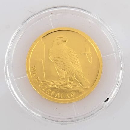 999 gold (approx. 3.89 g), from the "Native Birds"