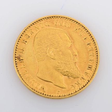 900 gold (approx. 4 g), German Empire, av. Obverse