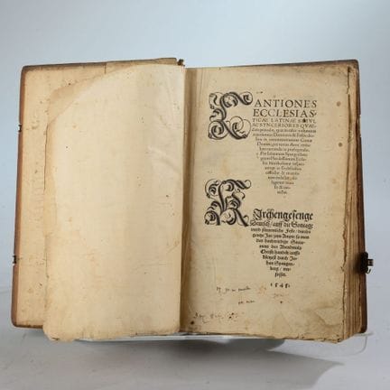 CHURCH HYMNS IN GERMAN / FOR SUNDAYS AND MAJOR FEA