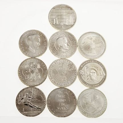 925 silver (total approx. 181 g), Federal Republic