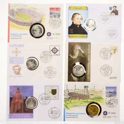625 silver (coins total approx. 155 g), various co