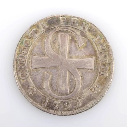 Silver, City-State of Solothurn, obverse: crowned 