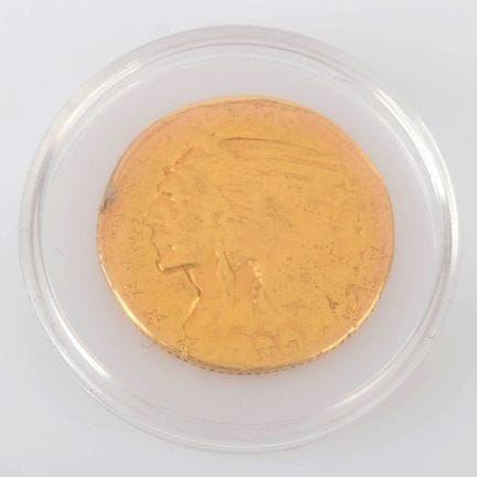 900 gold (gross weight approx. 8.1 g), face value 
