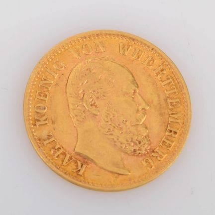 900 gold (approx. 2 g), German Empire, av. Obverse