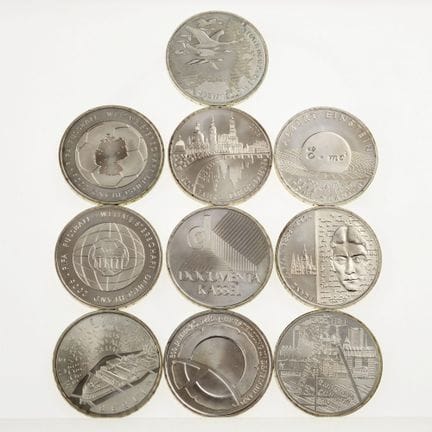 925 silver (total approx. 181 g), Federal Republic