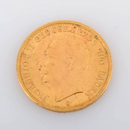 900 gold (approx. 8 g), av. Portrait of Grand Duke