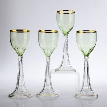 probablement Theresiental, verre incolore ou vert,