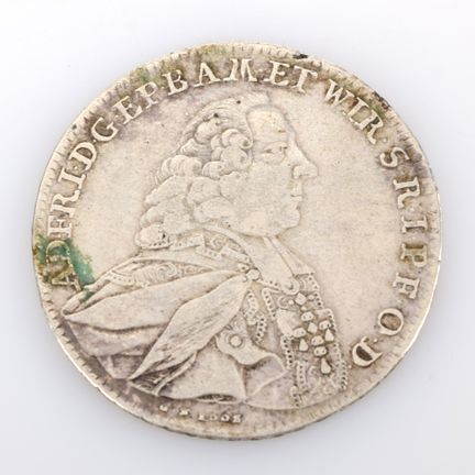 Silver, Prince-Bishopric of Würzburg; obverse: bus