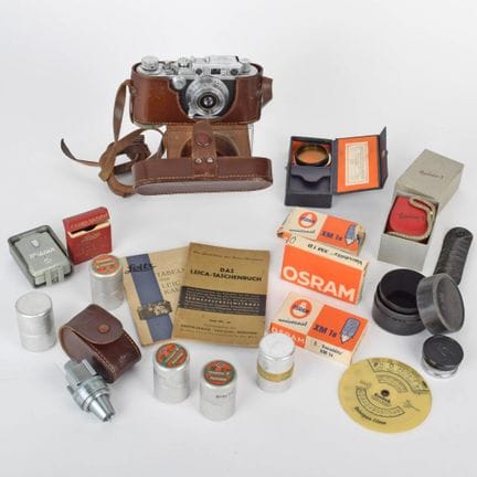 Leica III con Elmar 1:3,5  3,5 cm - Possibilità di
