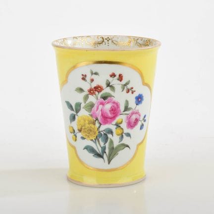 Meissen, sword mark, First Series, conical goblet 