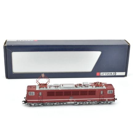 H0轨距，Gützold品牌，BR155型电力机车，原厂包装盒，有轻微使用痕迹