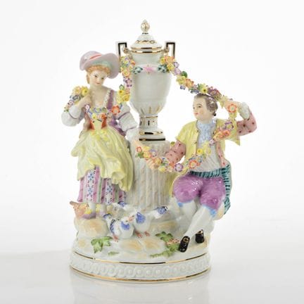 Meissen, sword mark, 1 side line, after 1934, mode