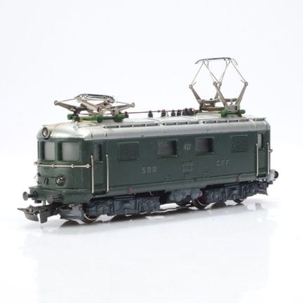 H0轨距，RET 800，瑞士联邦铁路（SBB）Re 4/4型机车，铸铁外壳，标有“SBB 427 