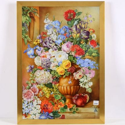 迈森，剑形标志，第一选，出自2015年“限量版杰作”系列， 编号 7/10，矩形画板，描绘了以扬·弗